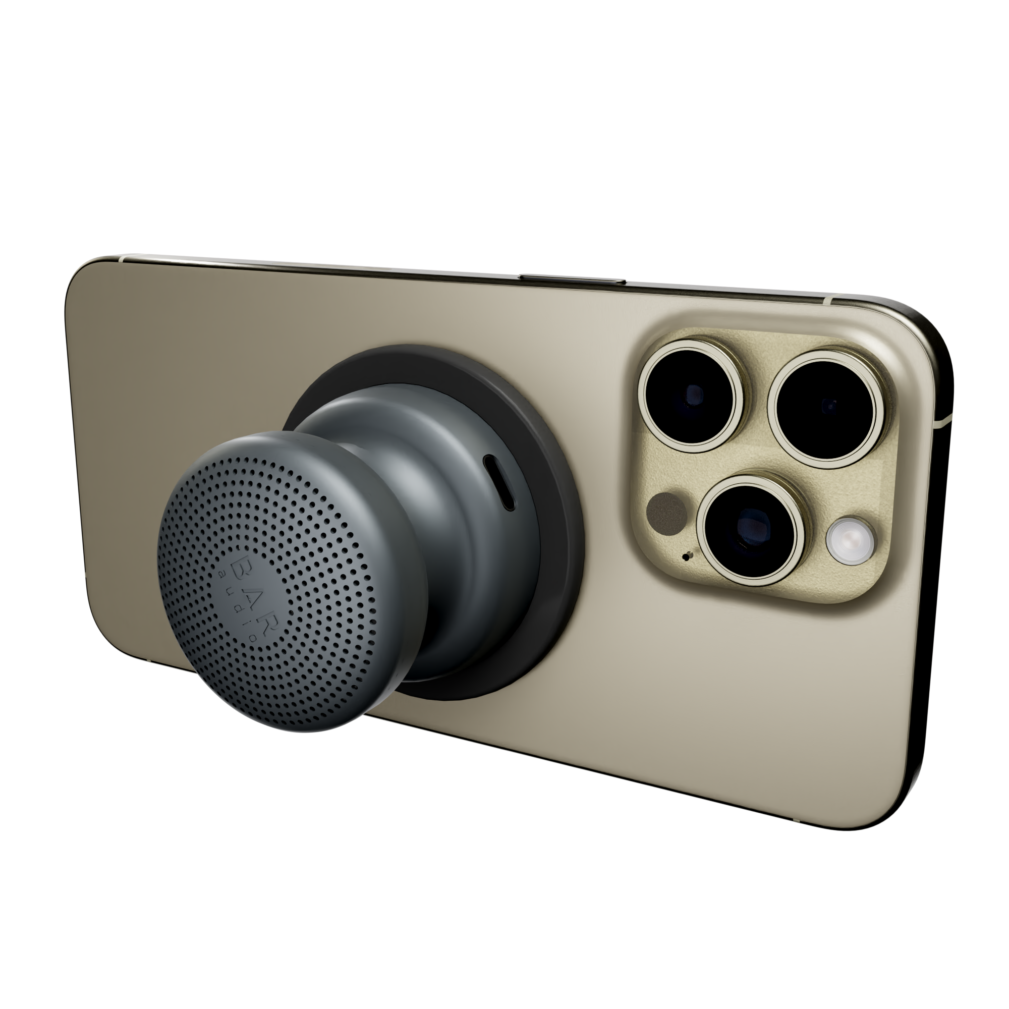 Bar Audio - Mini Mag - MagSafe Compatible 3W Bluetooth Speaker