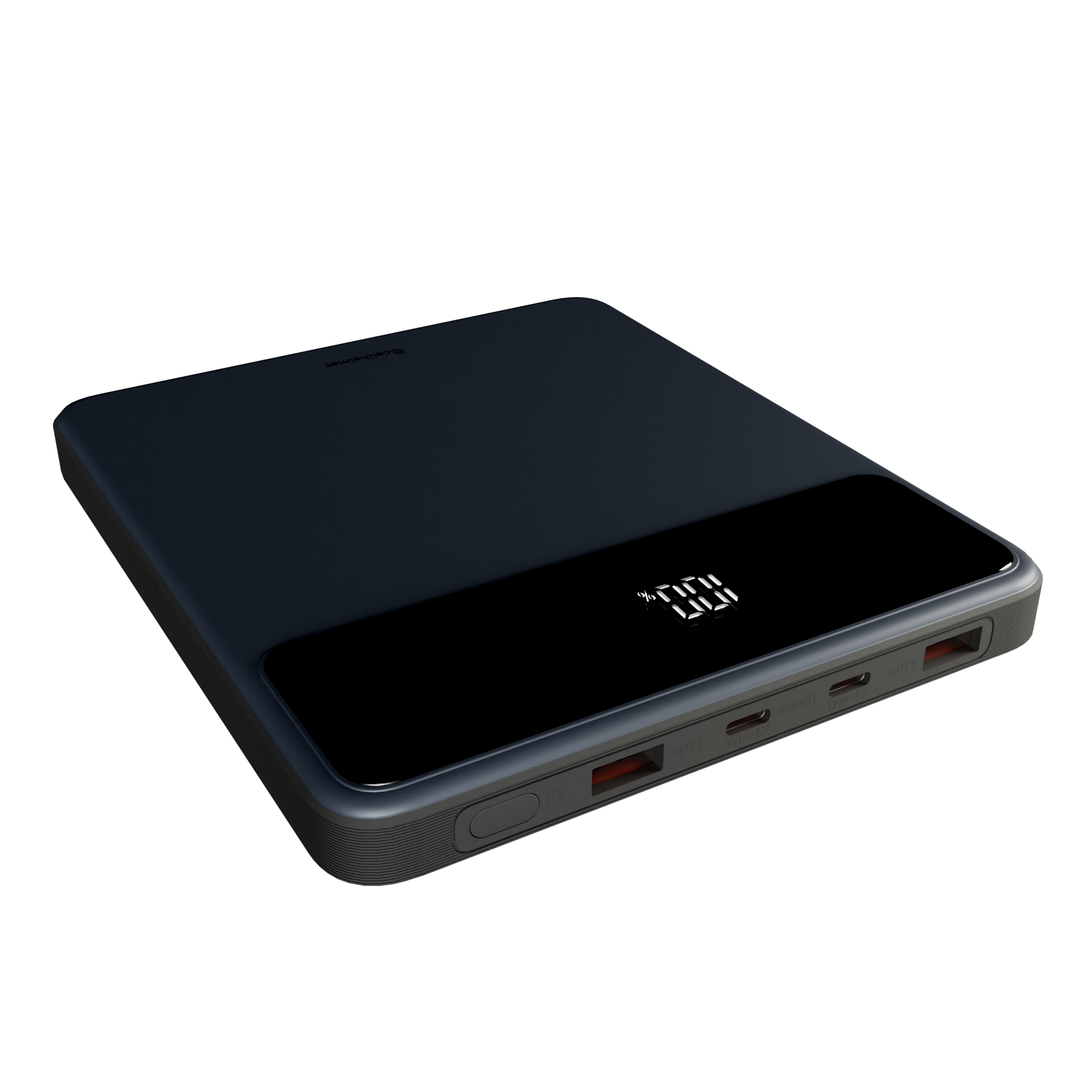 20K mAh Power Bank, 110W, 4 Ports (2 A, 2 C) with Charging Cable