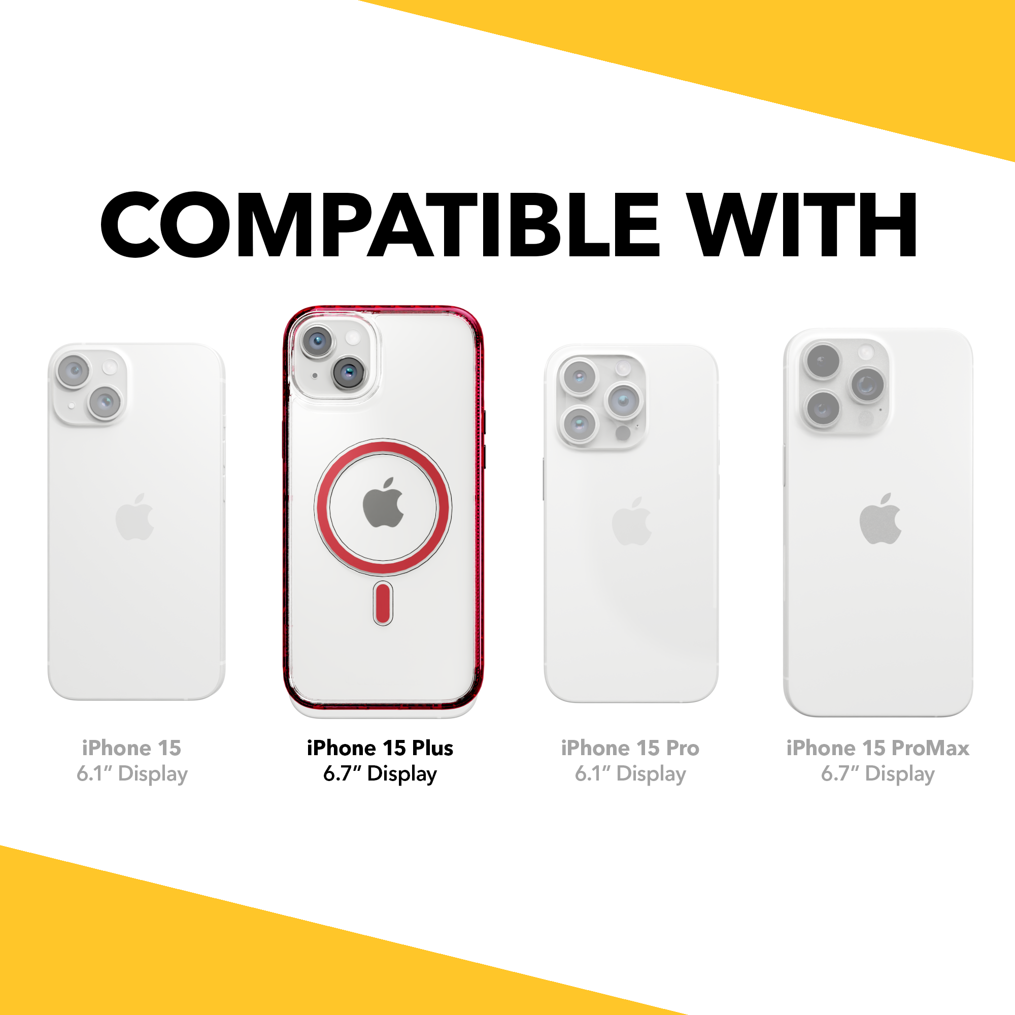Magnitude Series Case for Apple iPhone 15 Plus