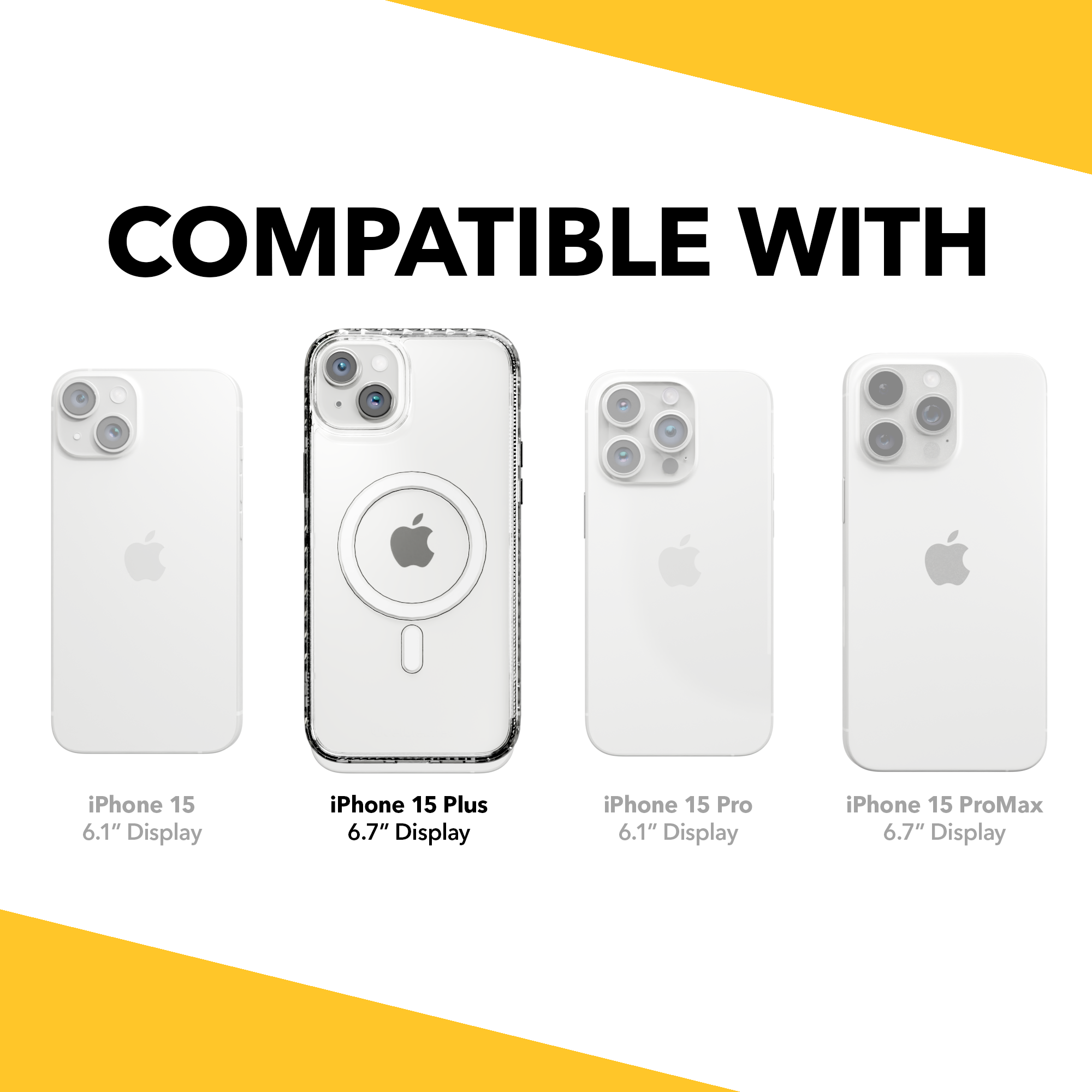Magnitude Series Case for Apple iPhone 15 Plus