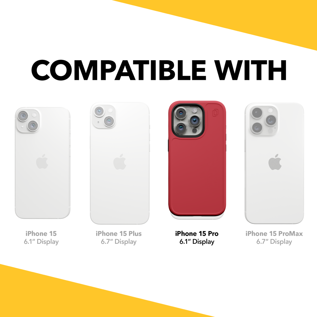 Fortitude Series Case for Apple iPhone 15 Pro