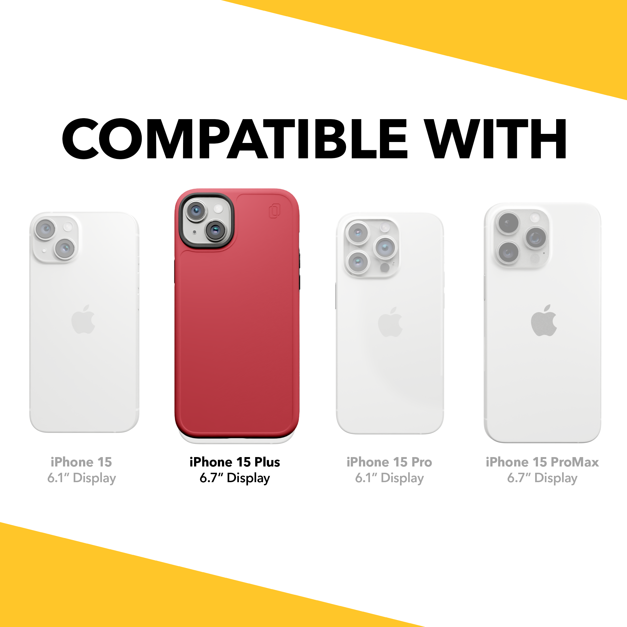 Fortitude Series Case for Apple iPhone 15 Plus