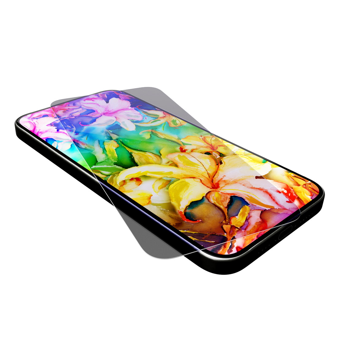 Tempered Glass for iPhone 16 Plus w/ Alignment tray and Anti-Microbial - $300 Coverage