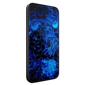 Blue Light Blocking Tempered Glass for iPhone 16 Plus w/ Alignment tray and Anti-Microbial