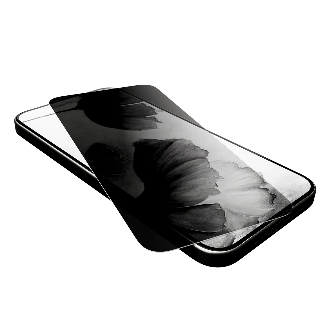 Privacy Glass for iPhone 16 Pro Max w/ Alignment tray and Anti-Microbial