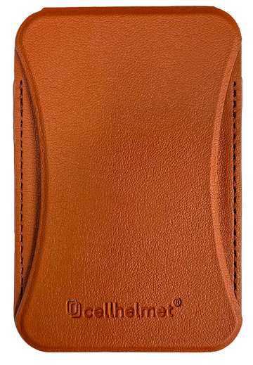MagSafe Compatible Wallet with Kickstand - Brown