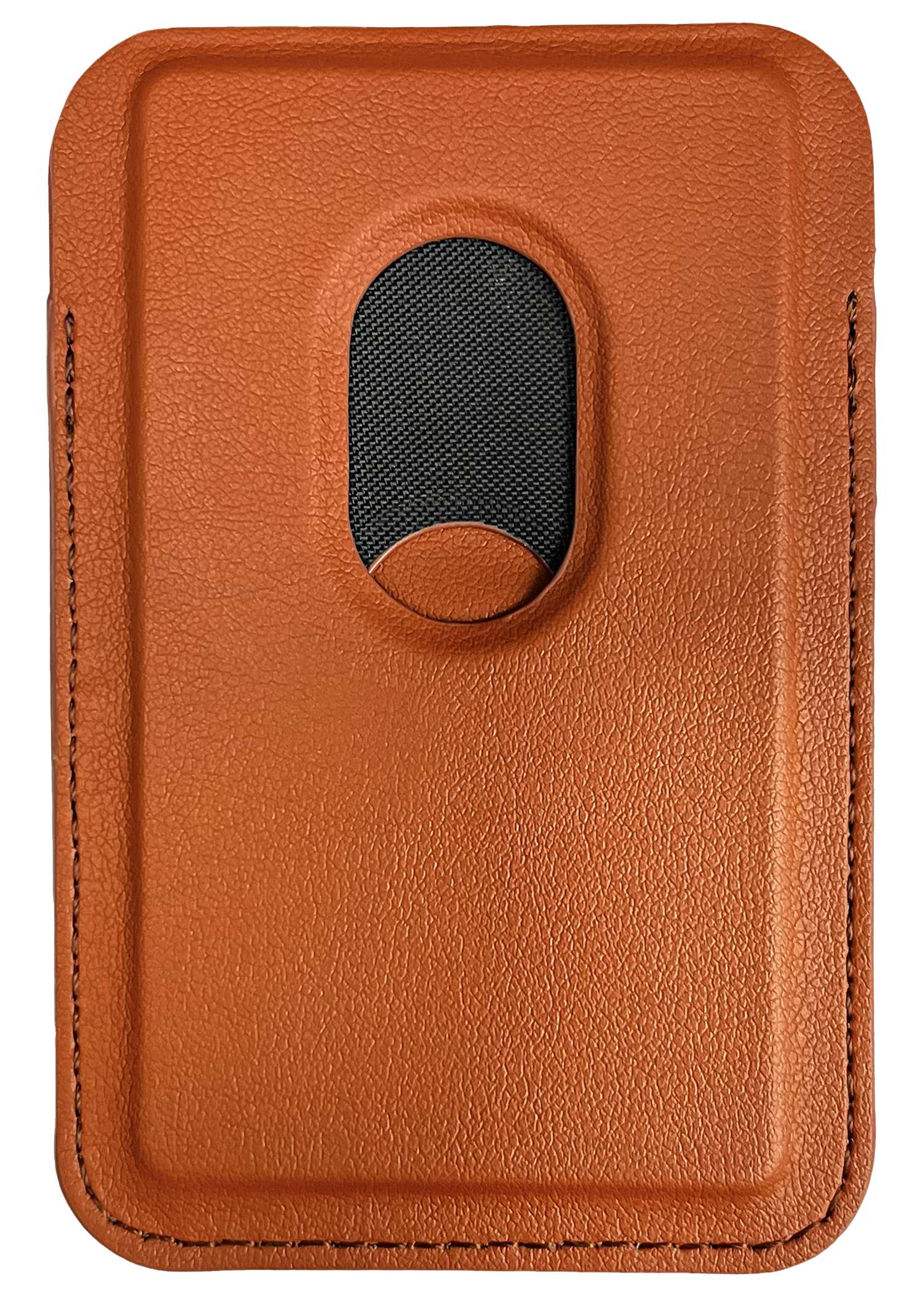 MagSafe Compatible Wallet with Kickstand - Brown