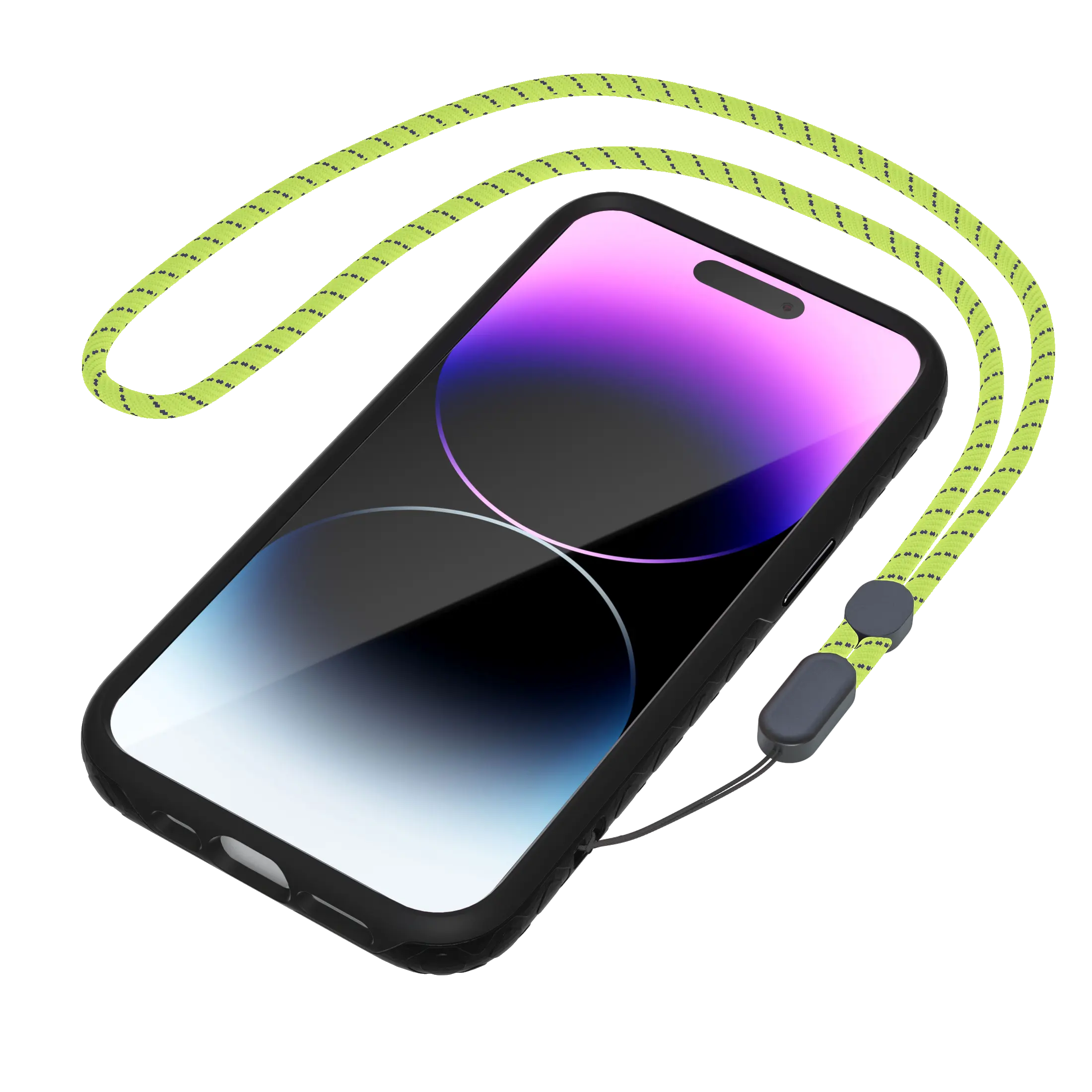 Phone Tether Strap - Electric Lime
