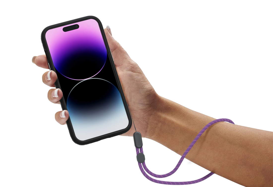 Phone Tether Strap - Lilac Blossom Purple