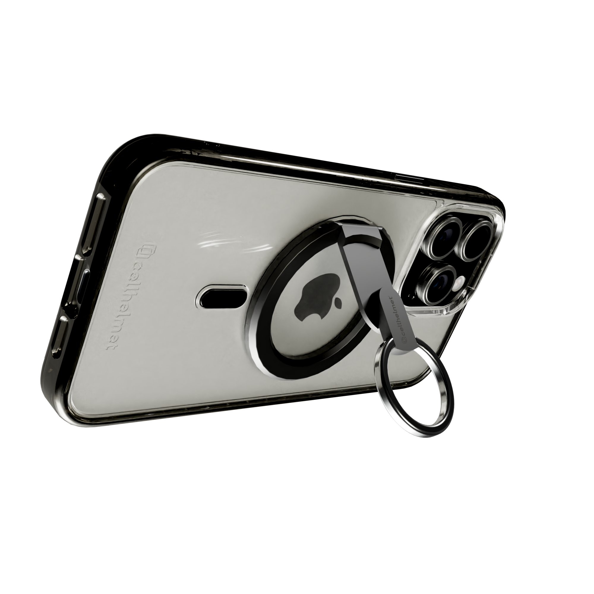 MagSafe Compatible Snap Ring Stand - Onyx Black