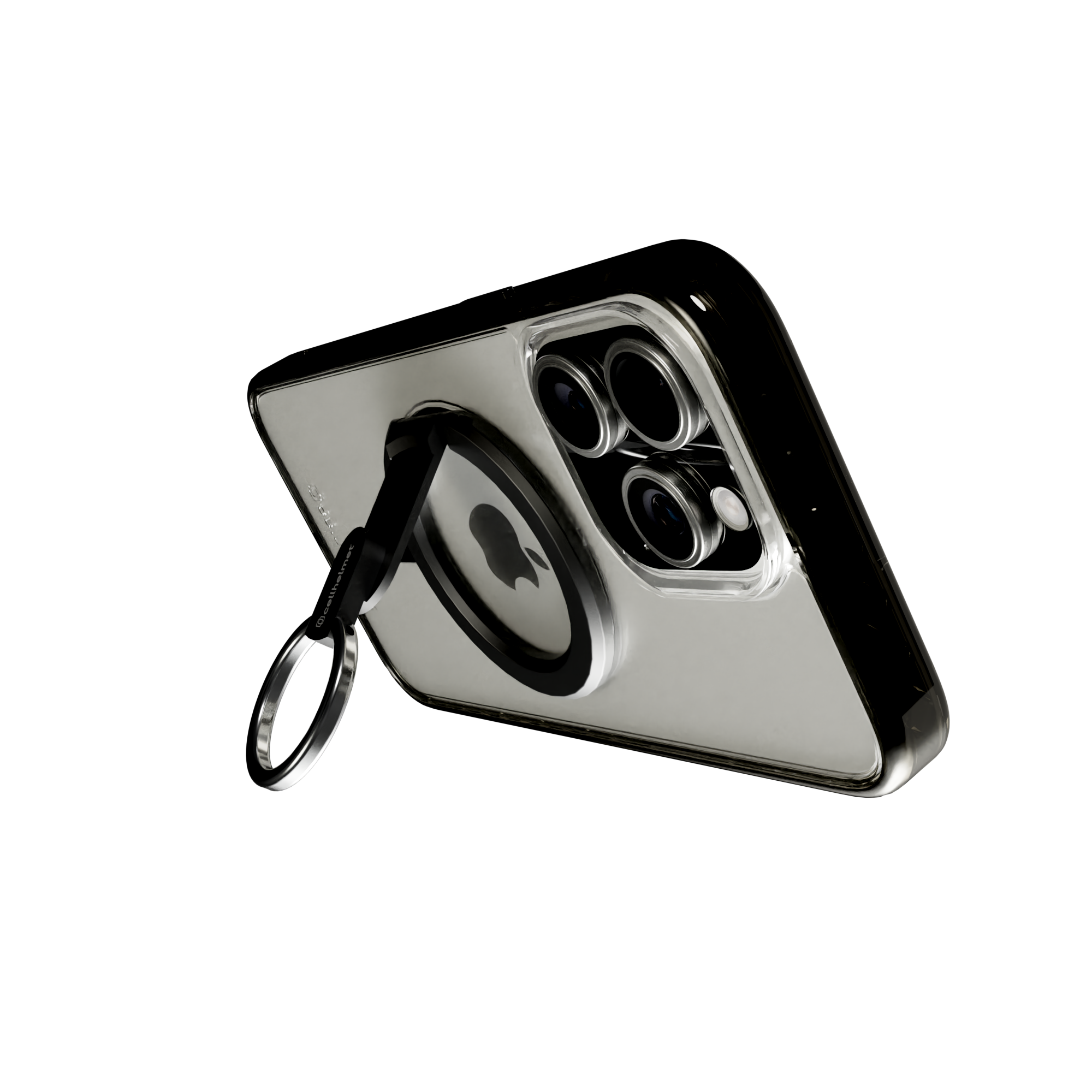 MagSafe Compatible Snap Ring Stand - Onyx Black