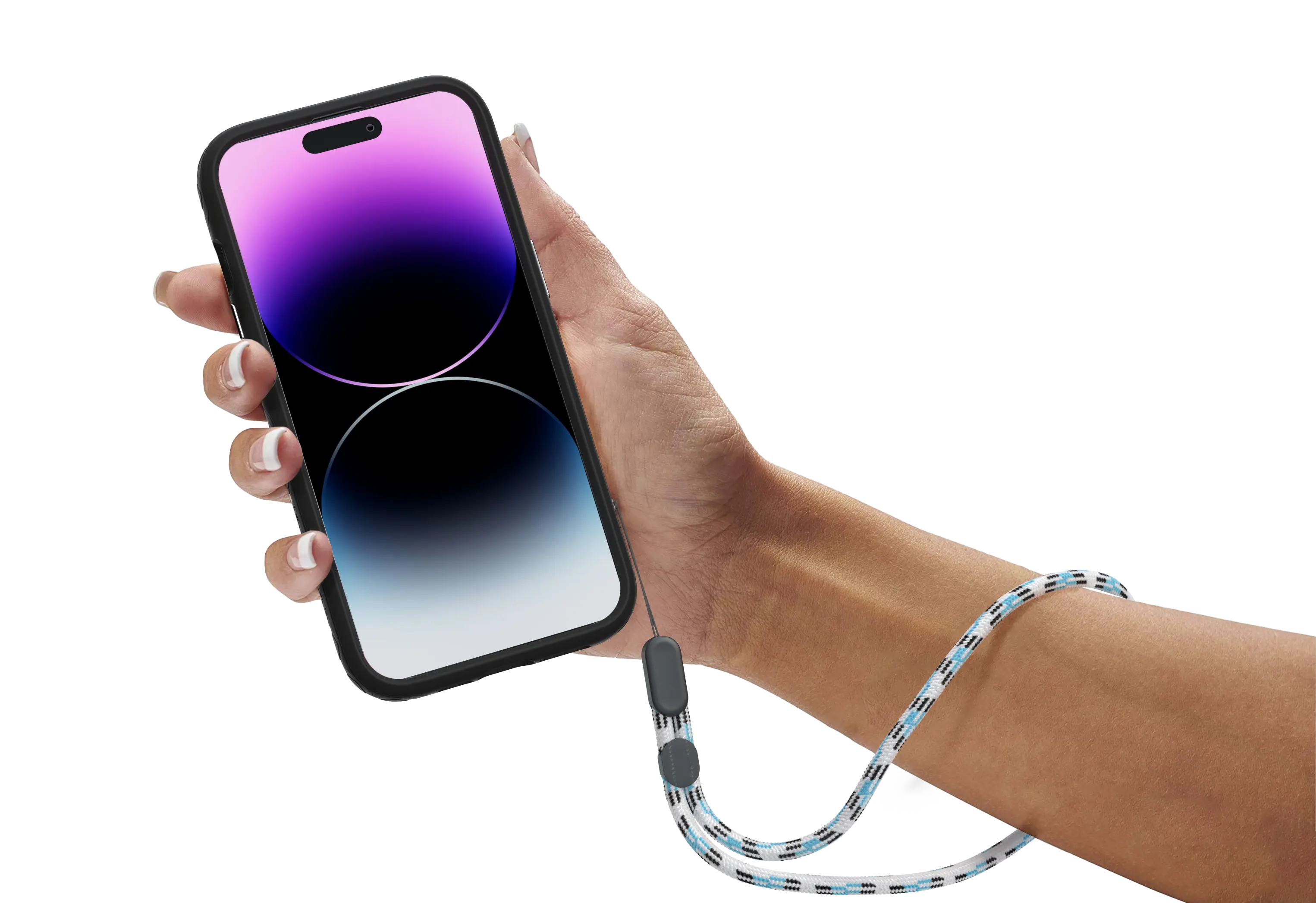 Phone Tether Strap - Blue