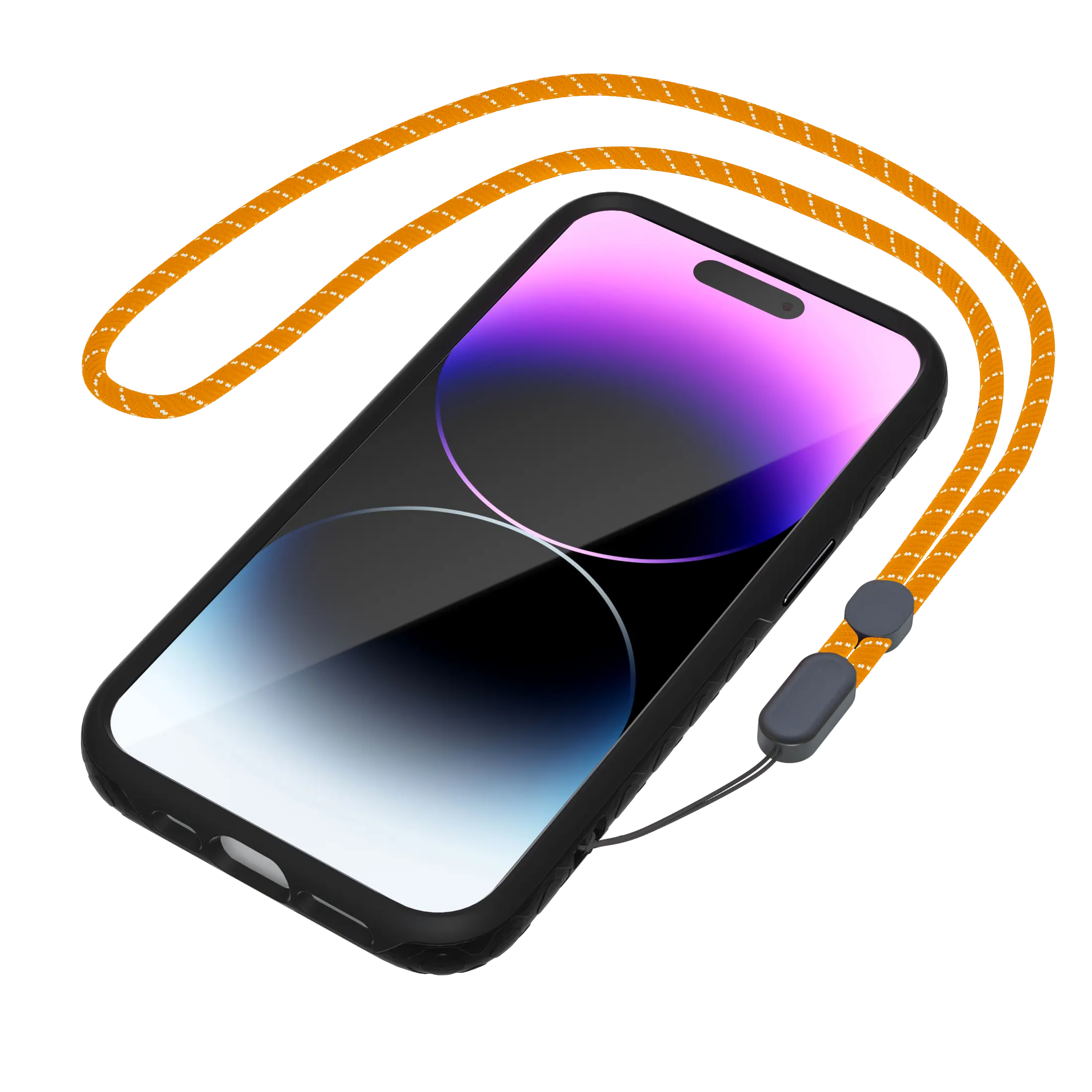 Phone Tether Strap - Blaze Orange
