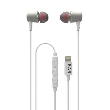 Bar Audio by cellhelmet - Lightning In-Ear Wired Headphones