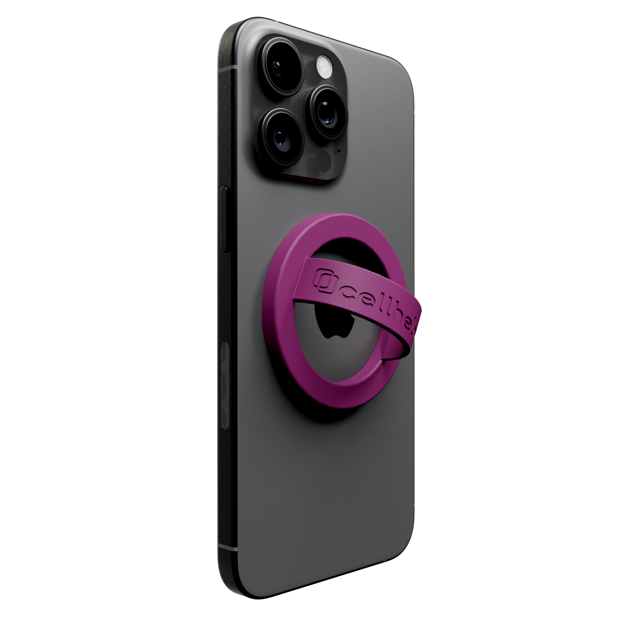 Ring Thing - MagSafe Compatible Silicone Ring - Vivid Magenta