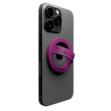 Ring Thing - MagSafe Compatible Silicone Ring - Vivid Magenta
