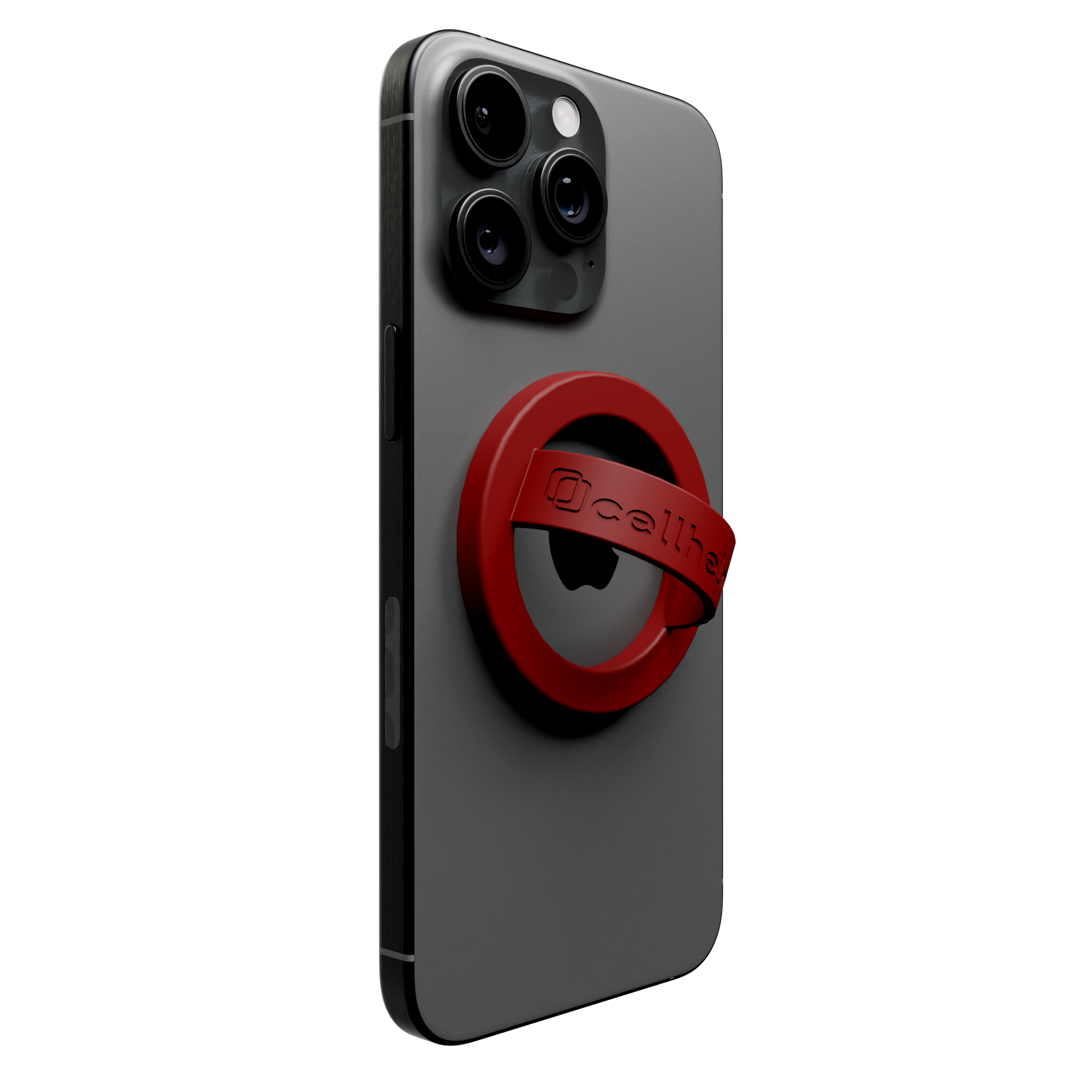 Ring Thing - MagSafe Compatible Silicone Ring - Scarlett Red