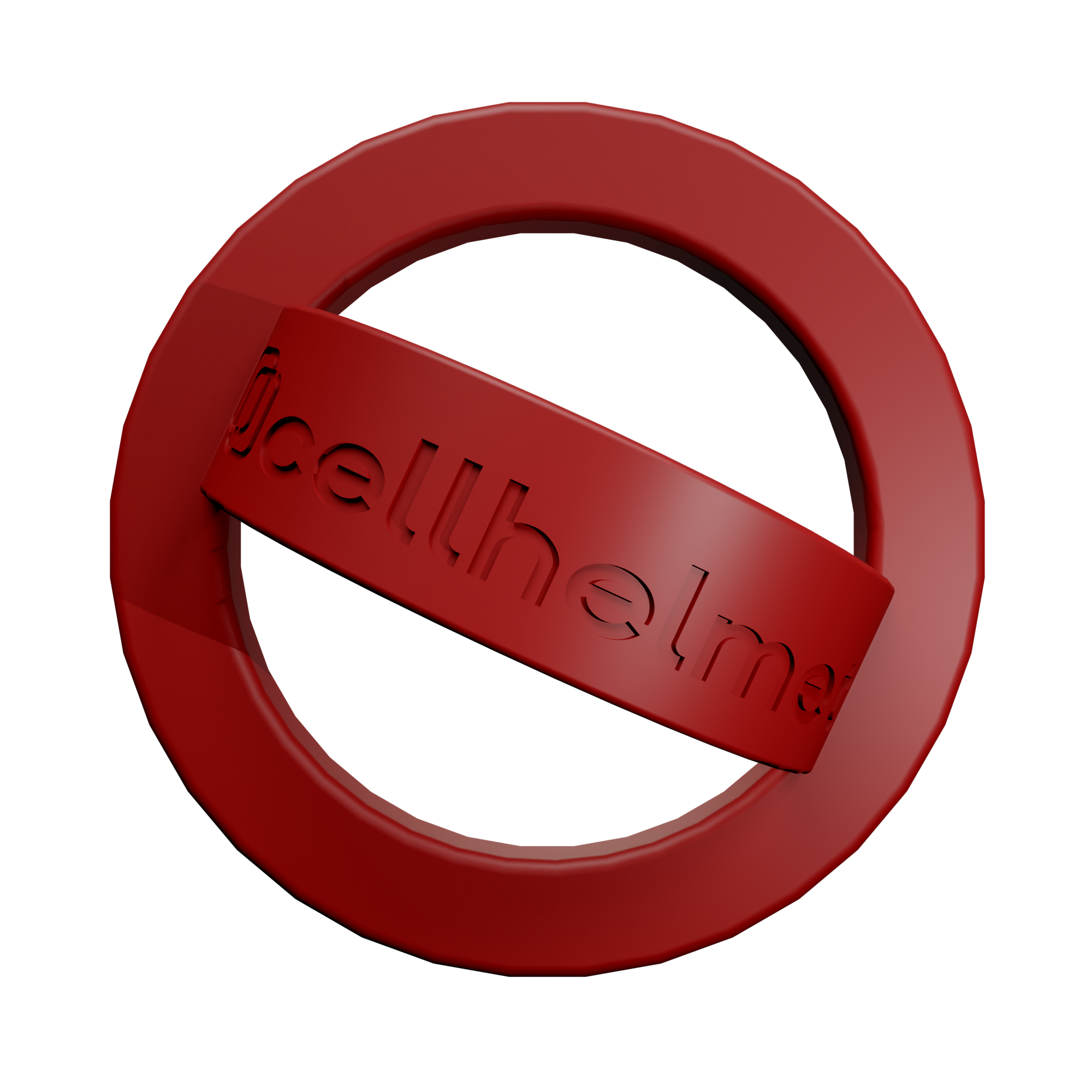 Ring Thing - MagSafe Compatible Silicone Ring - Scarlett Red