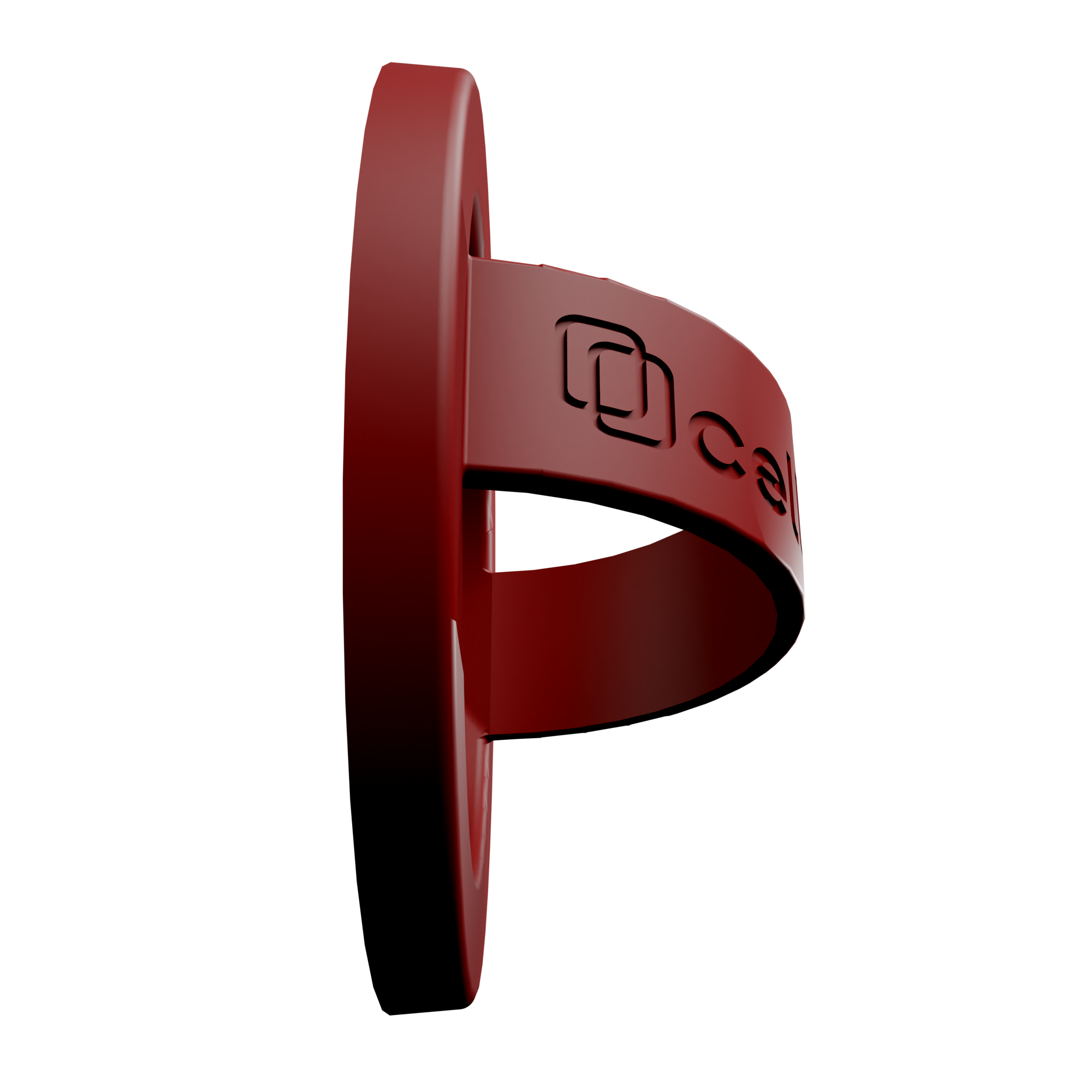Ring Thing - MagSafe Compatible Silicone Ring - Scarlett Red
