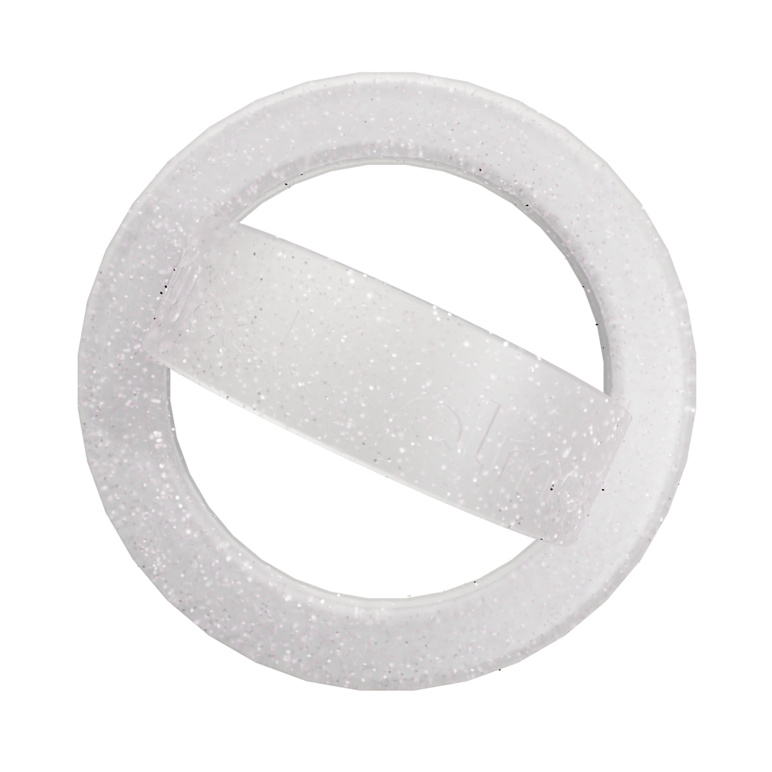 Ring Thing - MagSafe Compatible Silicone Ring - Glitter Clear