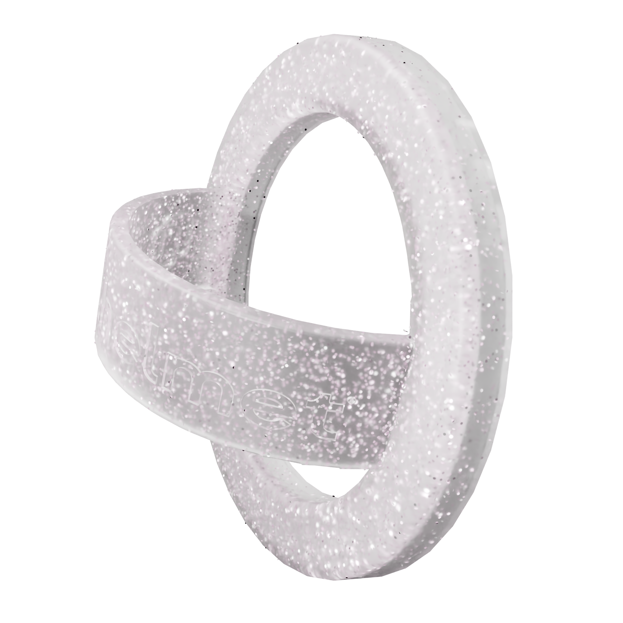 Ring Thing - MagSafe Compatible Silicone Ring - Glitter Clear