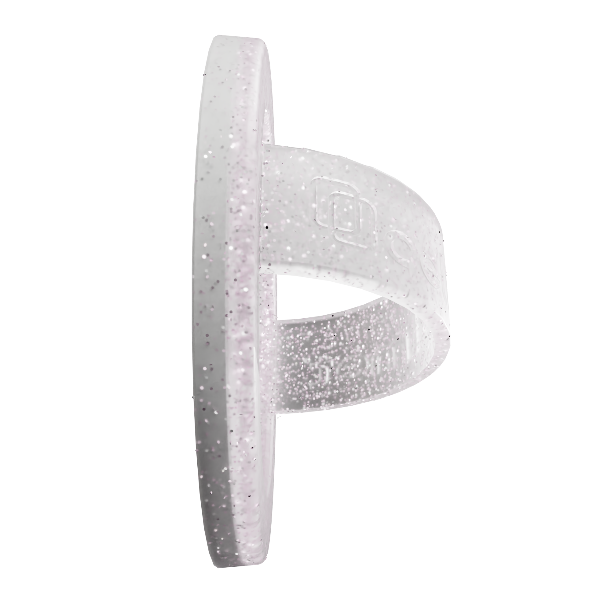 Ring Thing - MagSafe Compatible Silicone Ring - Glitter Clear