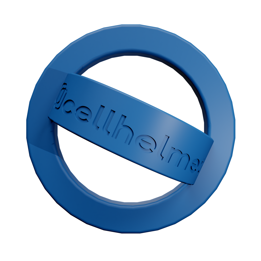 Ring Thing - MagSafe Compatible Silicone Ring - Bermuda Blue