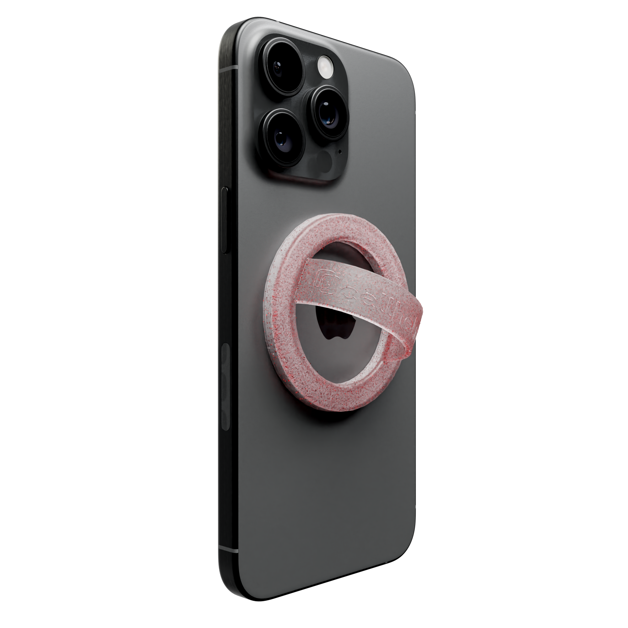 Ring Thing - MagSafe Compatible Silicone Ring - Glitter Pink