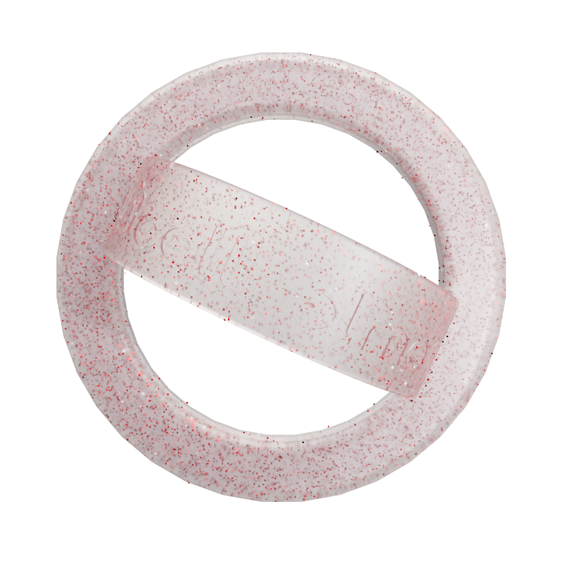 Ring Thing - MagSafe Compatible Silicone Ring - Glitter Pink