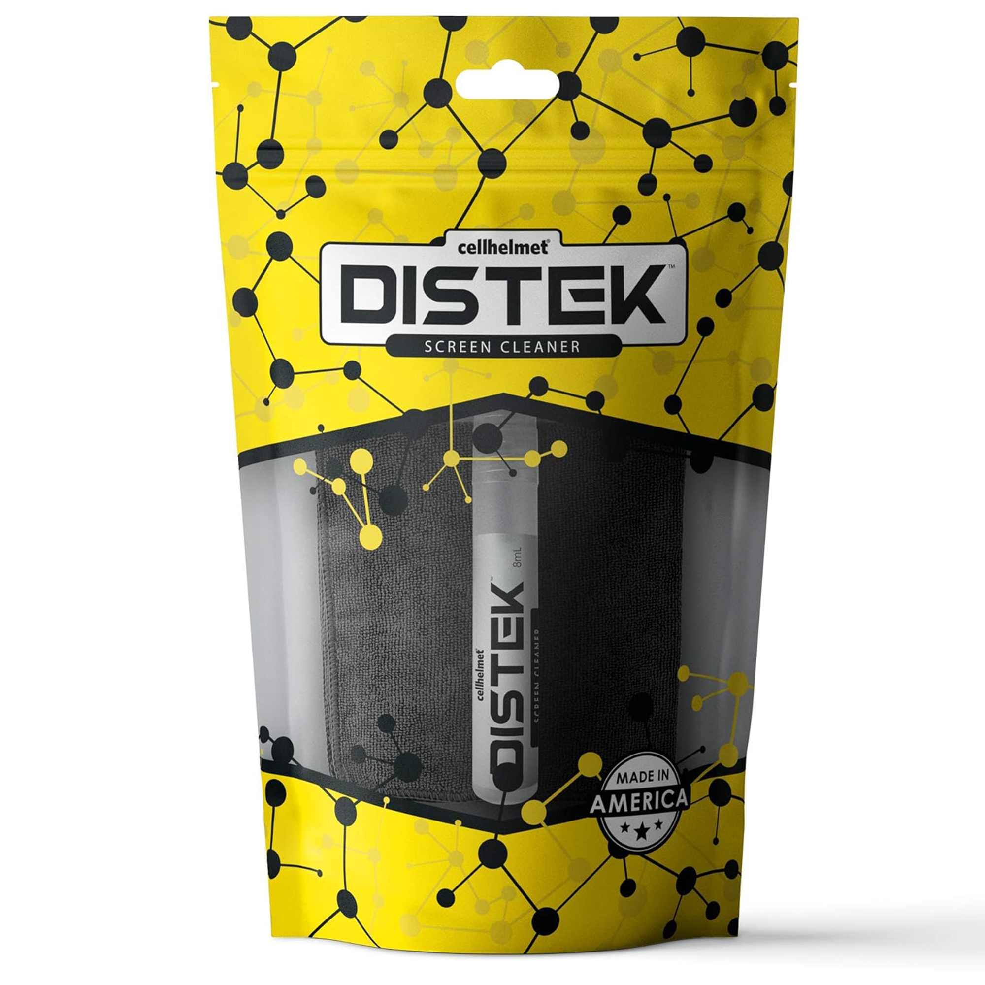 DISTEK Screen and Phone Cleaner 8ML w/ Cleaning Cloth