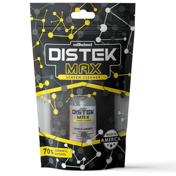 DISTEK MAX Screen and Phone Cleaner -70% Isopropyl - 30ML w/ Cleaning Cloth