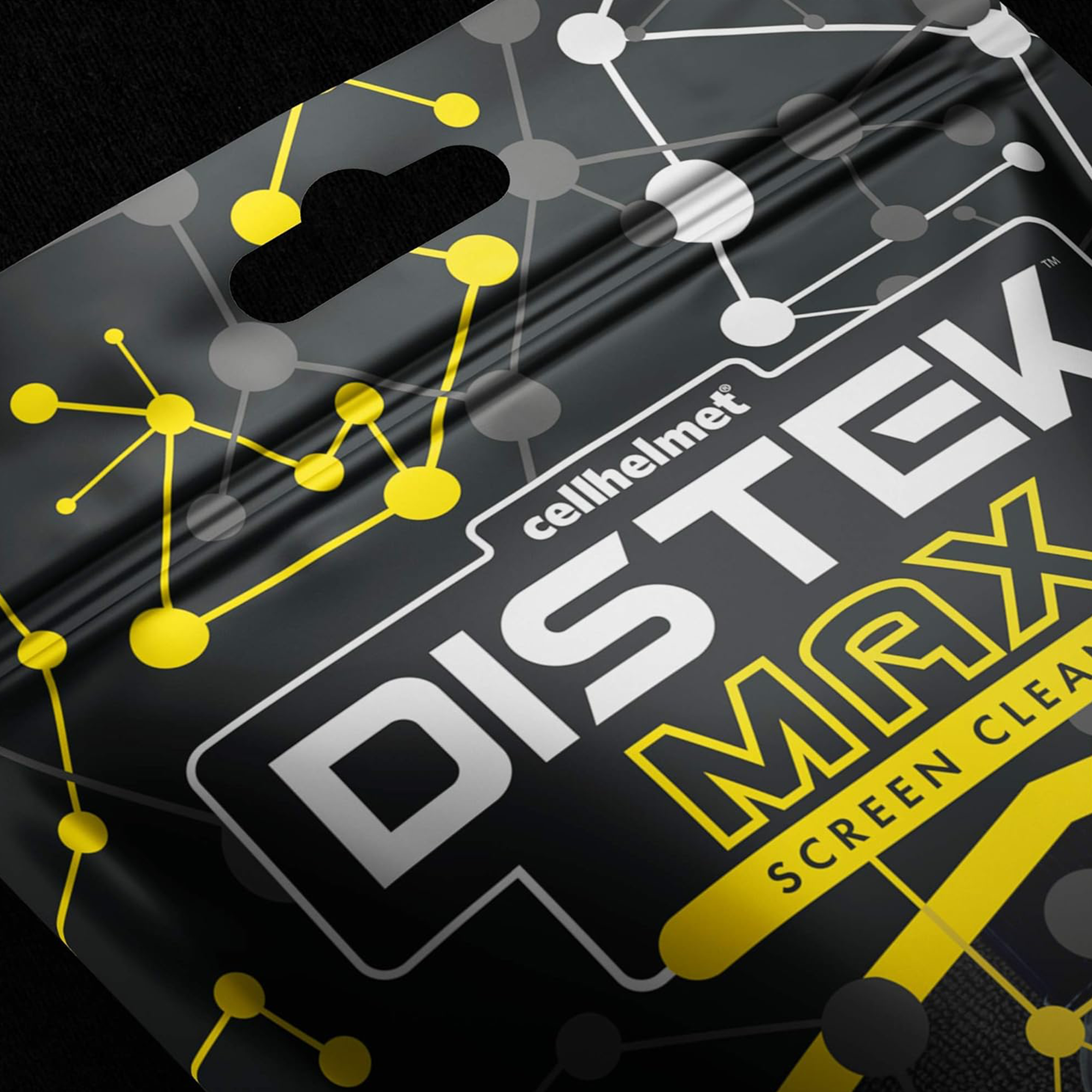 DISTEK MAX Screen and Phone Cleaner -70% Isopropyl - 30ML w/ Cleaning Cloth