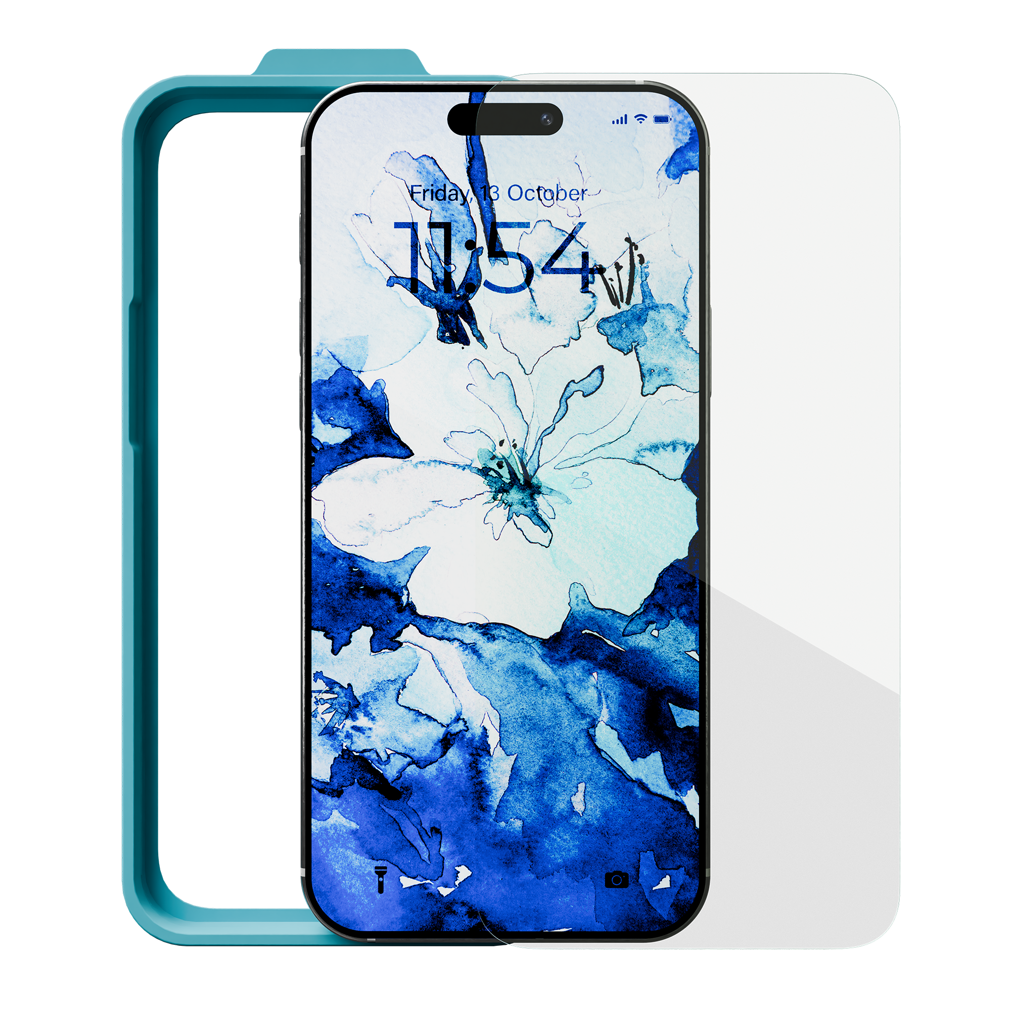 Blue LIght Blocking Glass for iPhone 16e /17e - w/ Alignment tray and Anti-Microbial