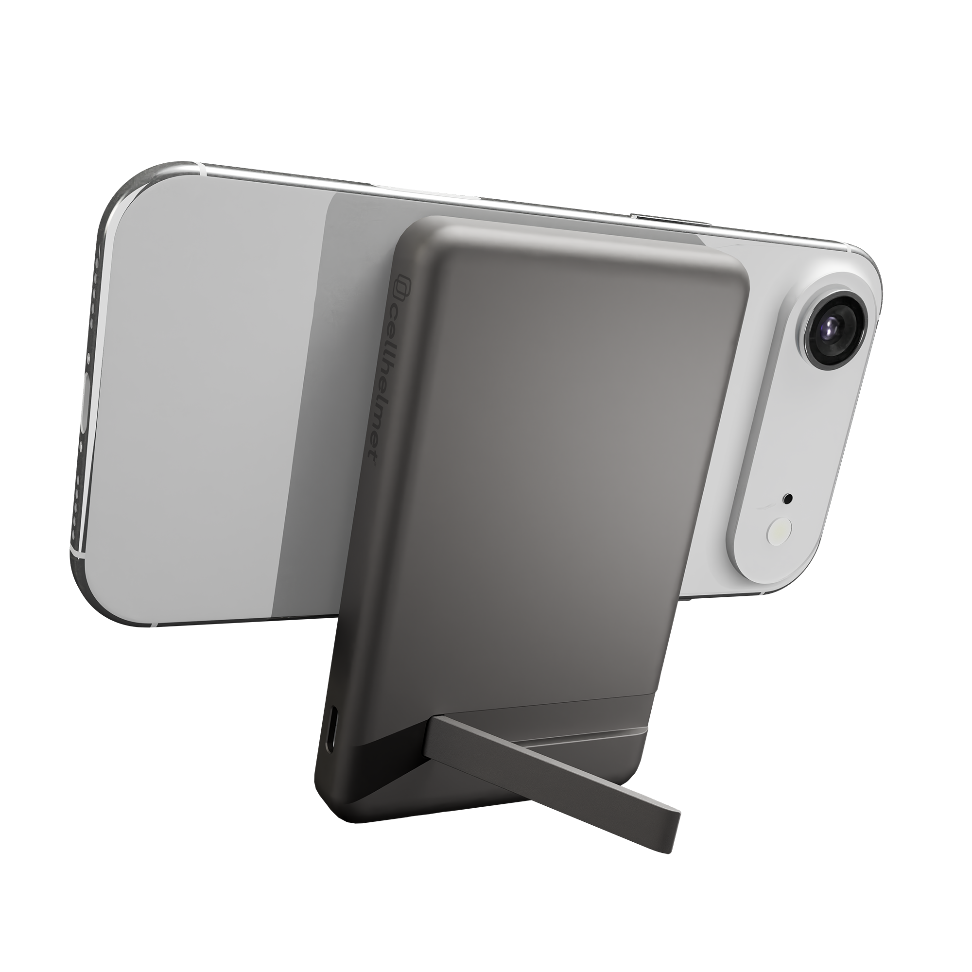 Qi2 5000 mAh 15w Wireless Power Bank + 20w PD with Kickstand