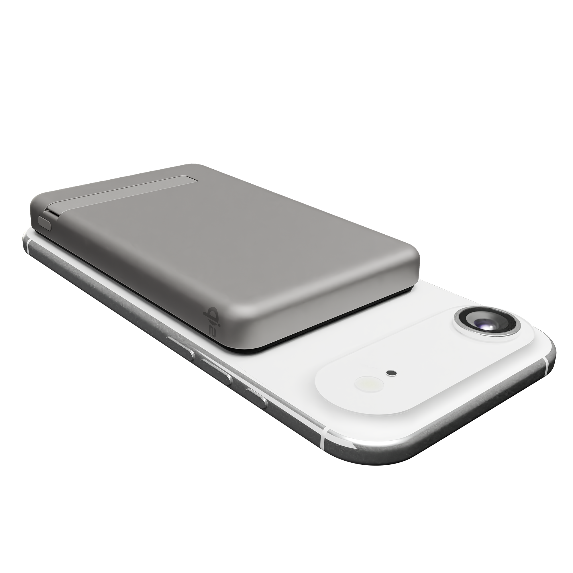 Qi2 5000 mAh 15w Wireless Power Bank + 20w PD with Kickstand