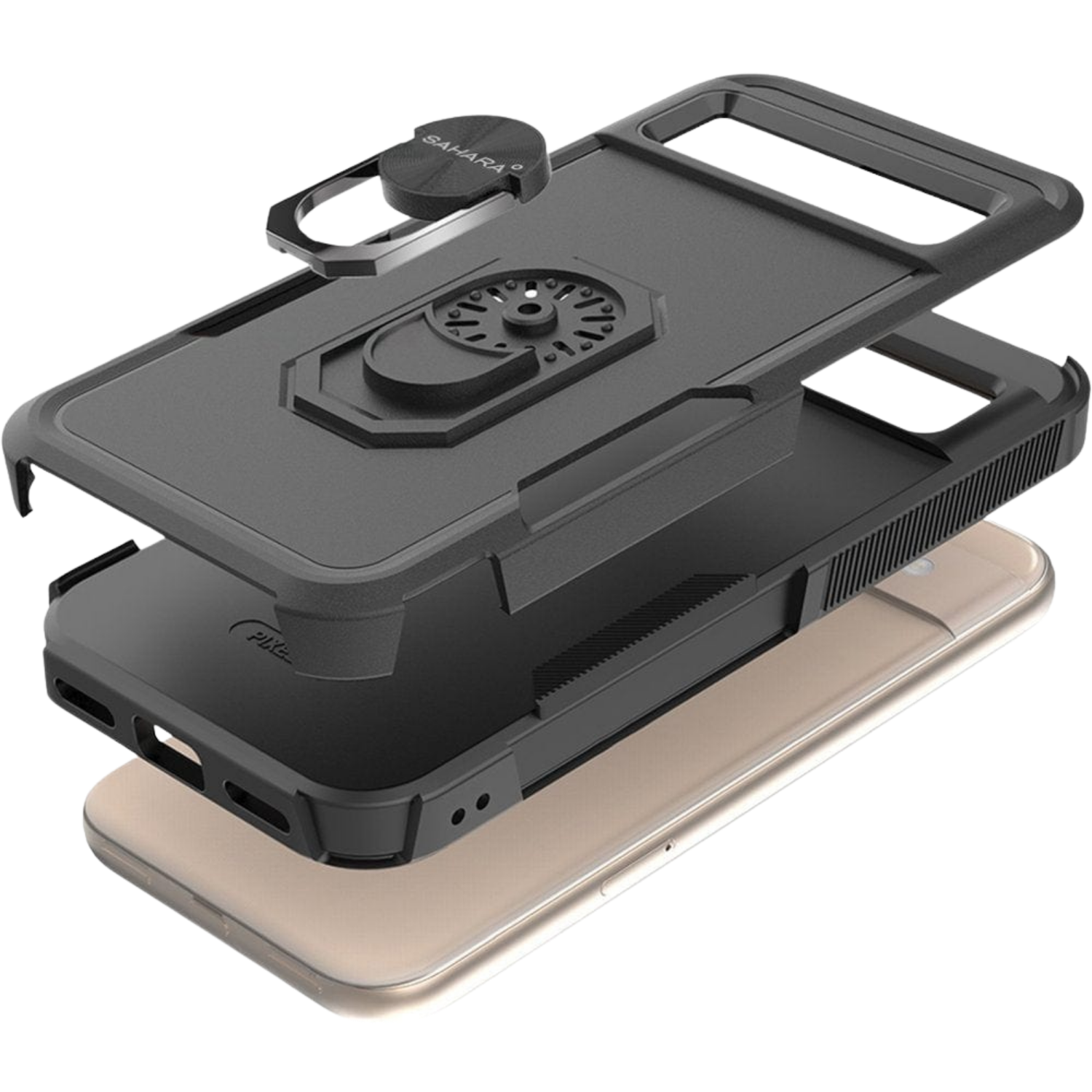 Raider Series Heavy-Duty Kickstand Case for Google Pixel 8a