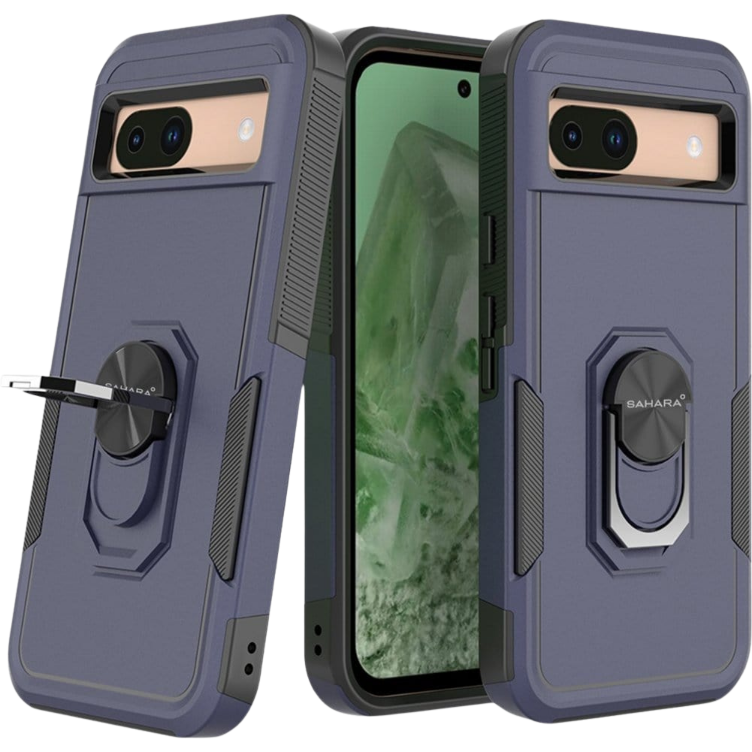 Raider Series Heavy-Duty Kickstand Case for Google Pixel 8a