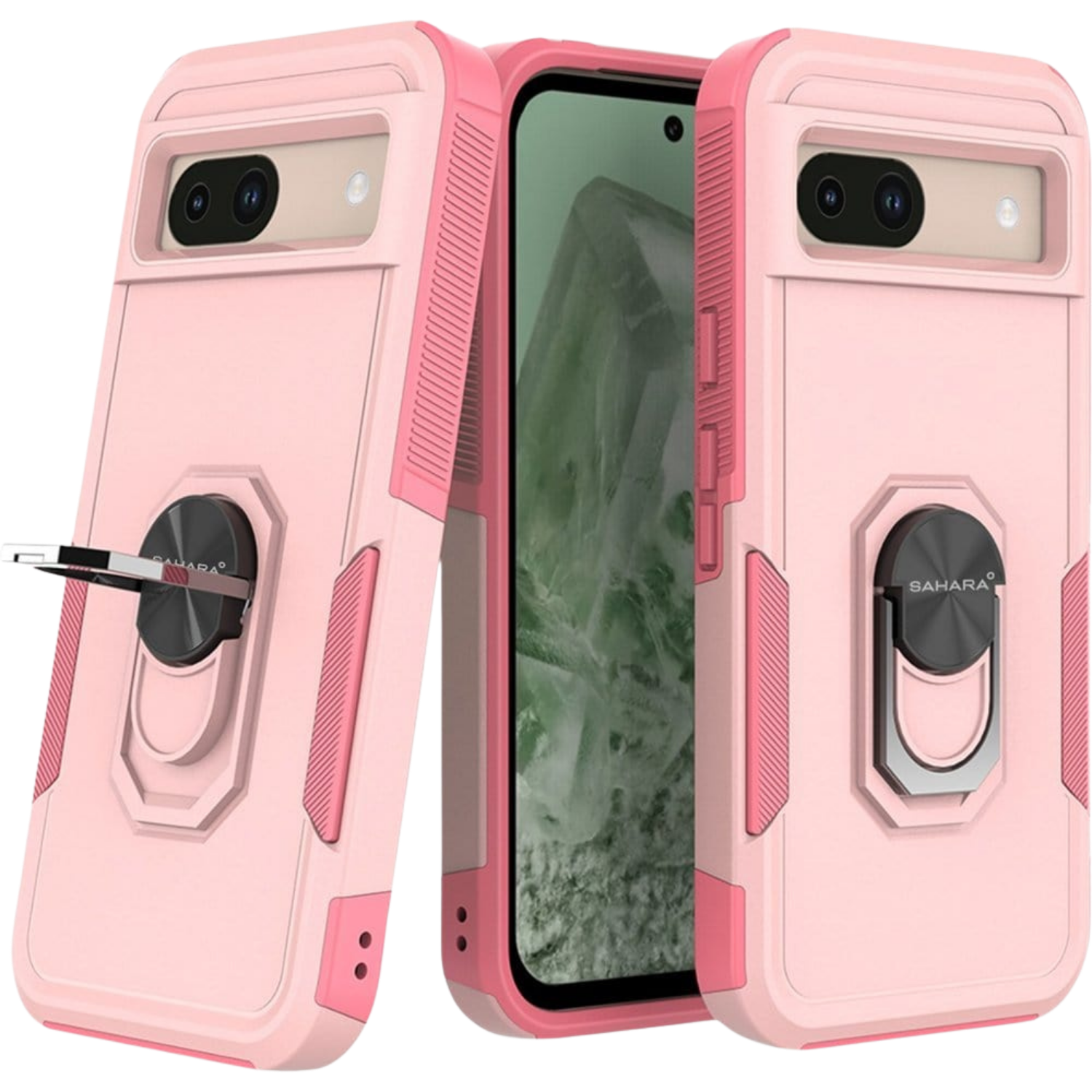 Raider Series Heavy-Duty Kickstand Case for Google Pixel 8a