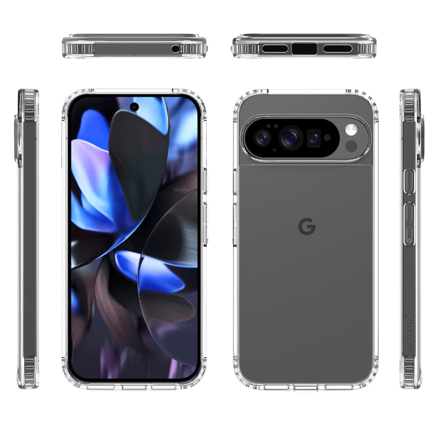 Venture Series Slim Clear Hard Shell Case for Google Pixel 10 Pro XL