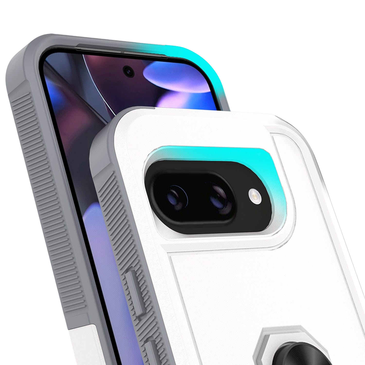 Raider Series Heavy-Duty Kickstand Case for Google Pixel 9a