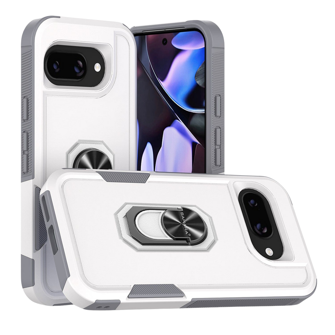 Raider Series Heavy-Duty Kickstand Case for Google Pixel 9a