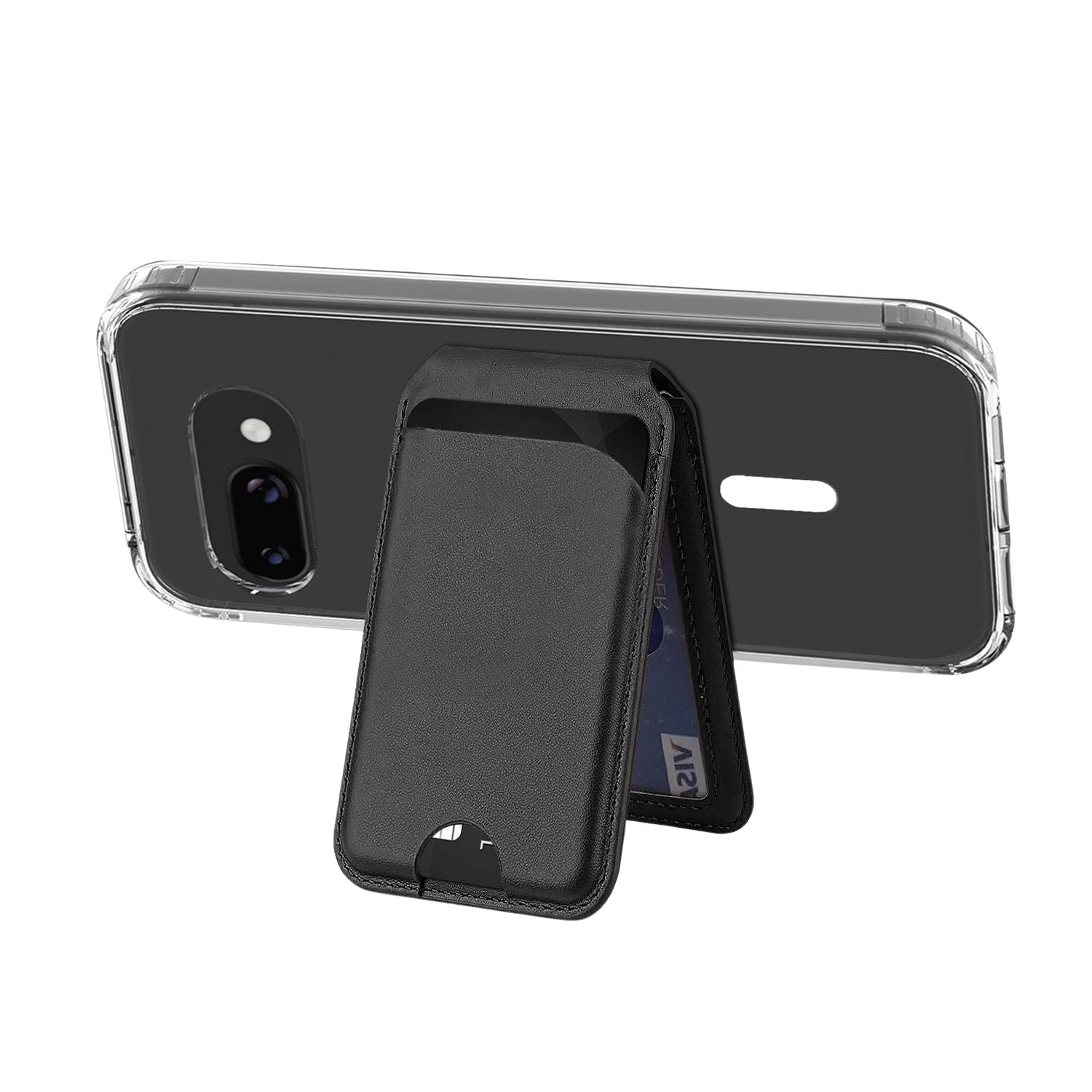 Venture Series Clear Wallet Case for Google Pixel 9a