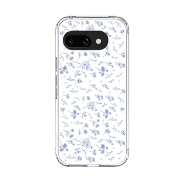 Inspire Series Clear Floral Hard Shell Case for Google Pixel 9a