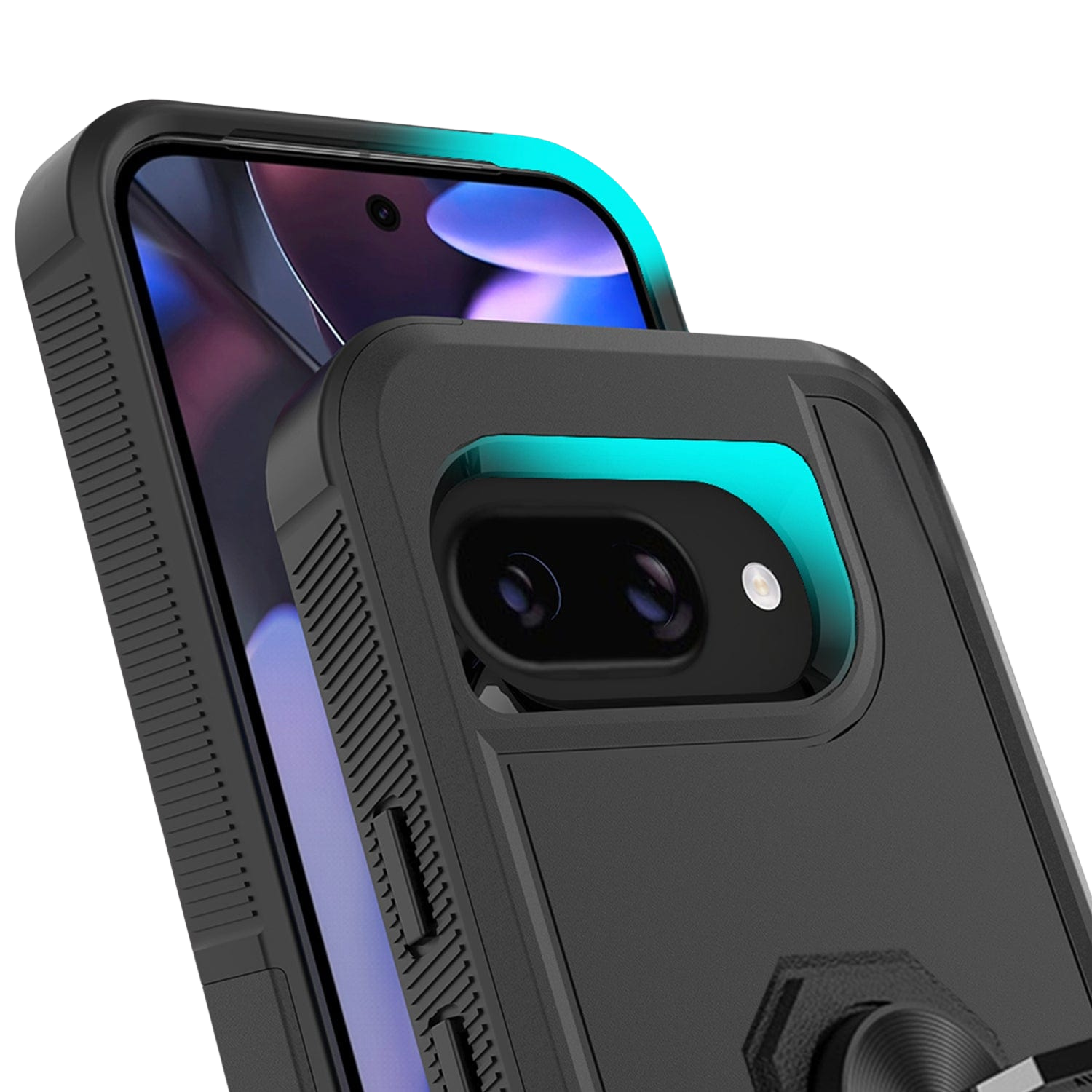 Raider Series Heavy-Duty Kickstand Case for Google Pixel 9a