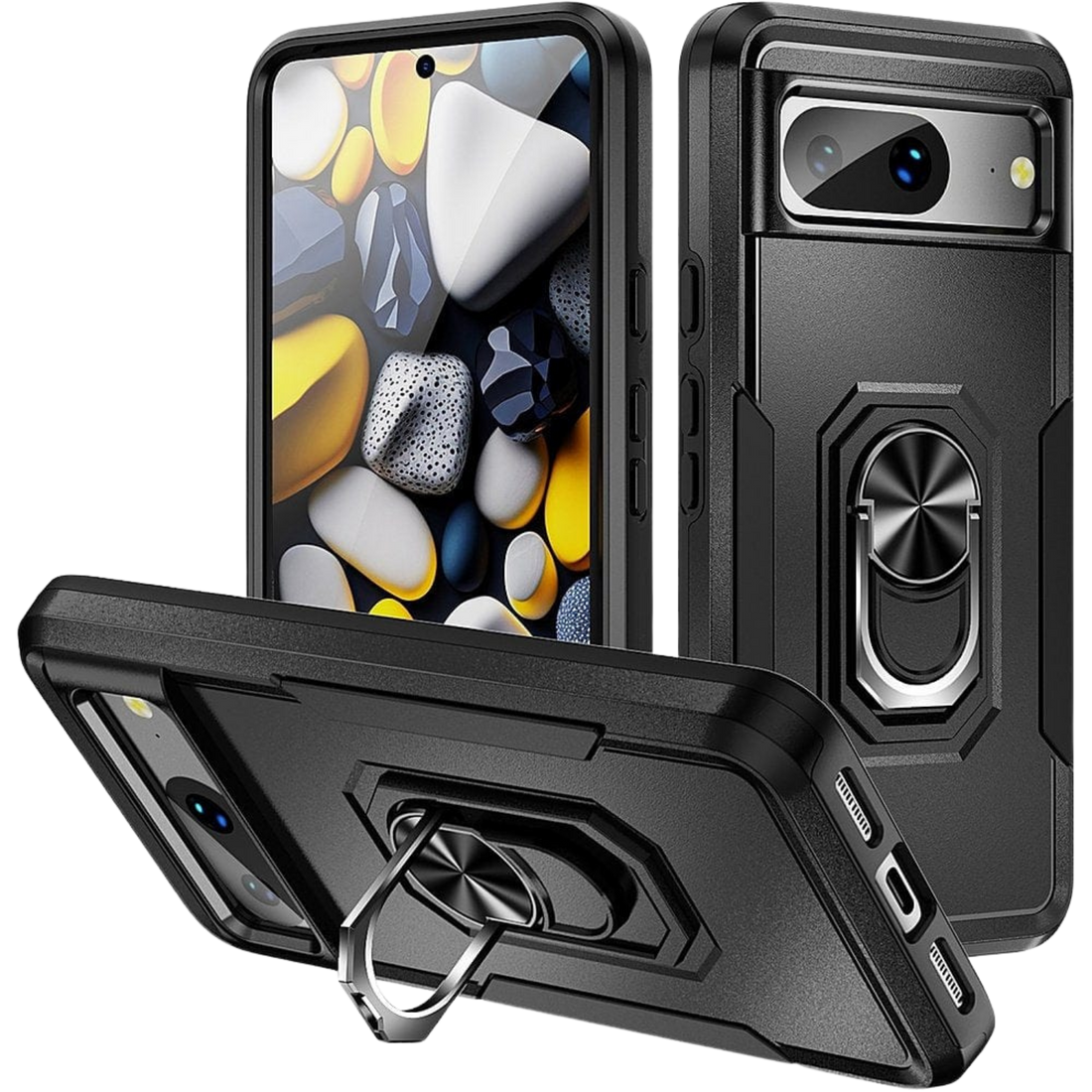 Raider Series Heavy-Duty Kickstand Case for Google Pixel 8 Pro