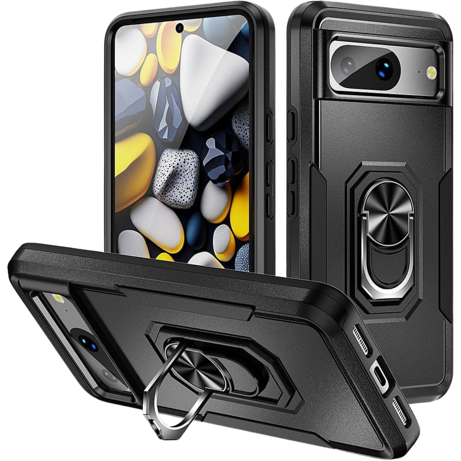 Raider Series Heavy-Duty Kickstand Case for Google Pixel 8 Pro
