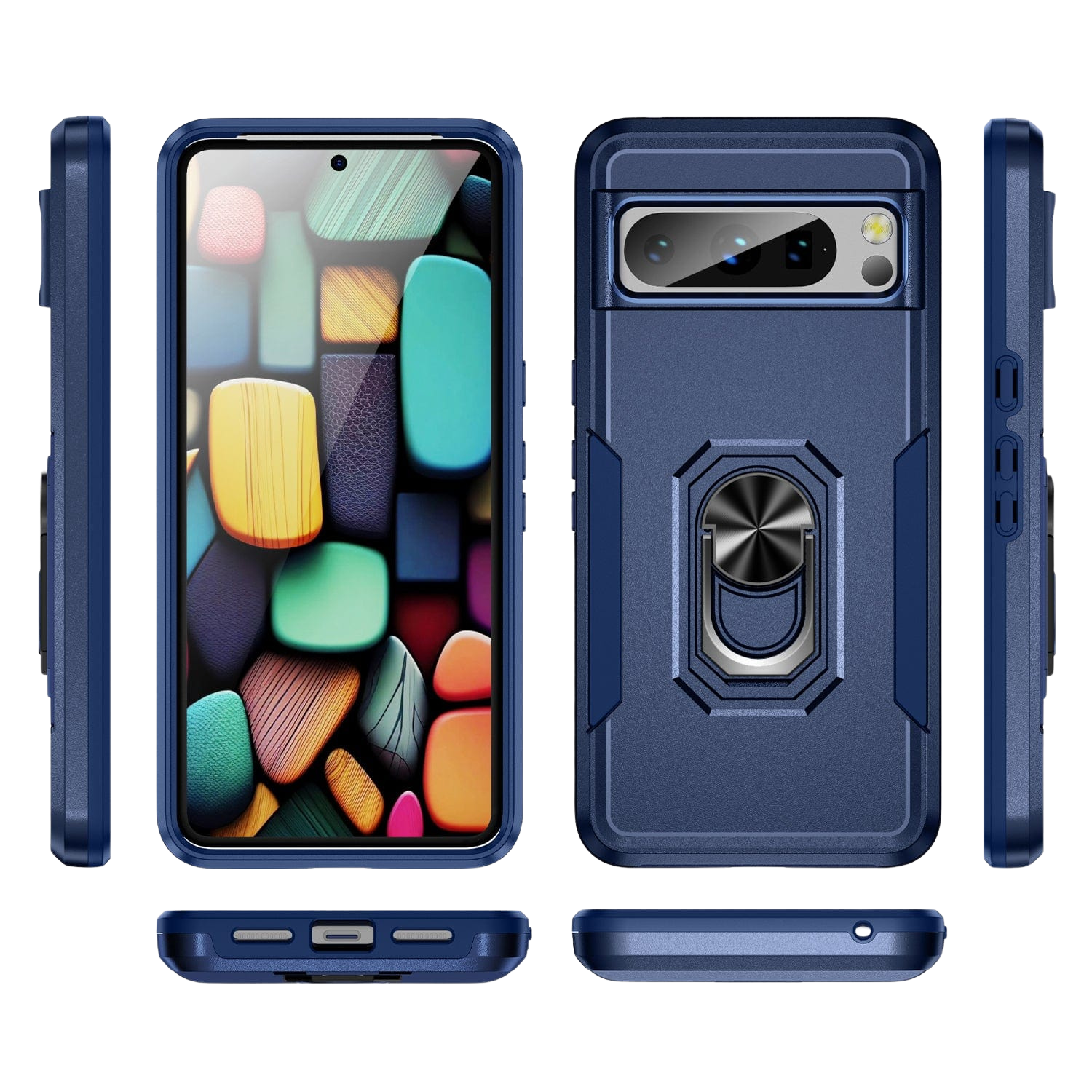 Raider Series Heavy-Duty Kickstand Case for Google Pixel 8 Pro