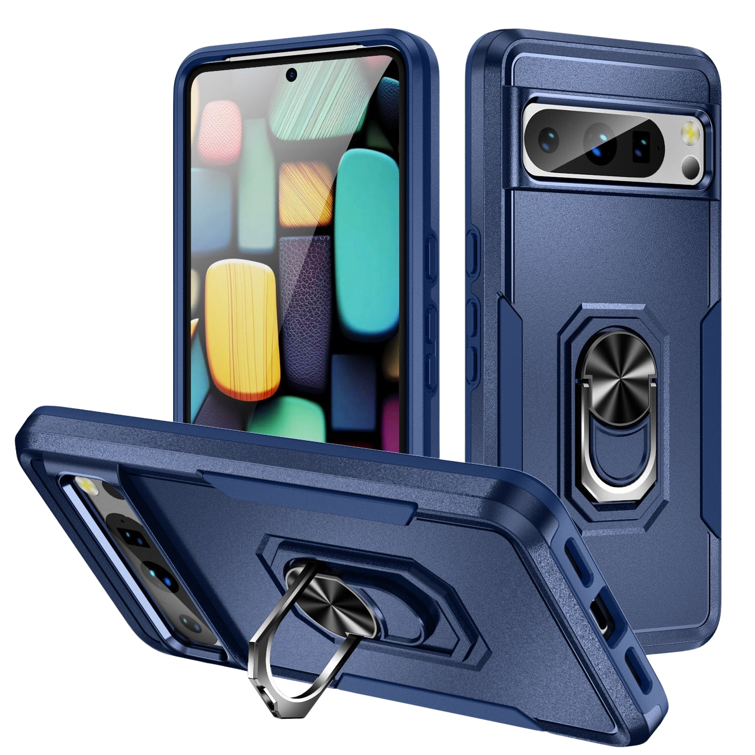 Raider Series Heavy-Duty Kickstand Case for Google Pixel 8 Pro