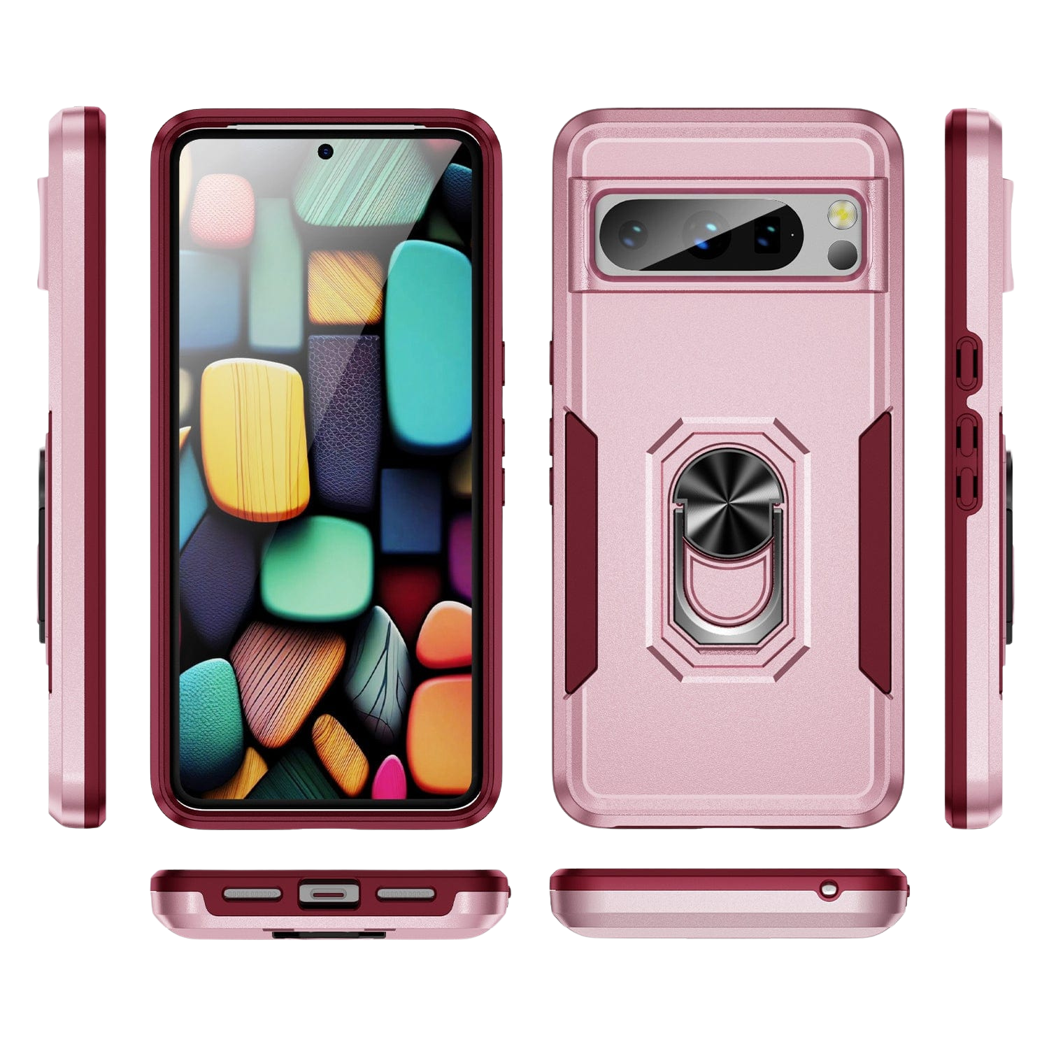 Raider Series Heavy-Duty Kickstand Case for Google Pixel 8 Pro