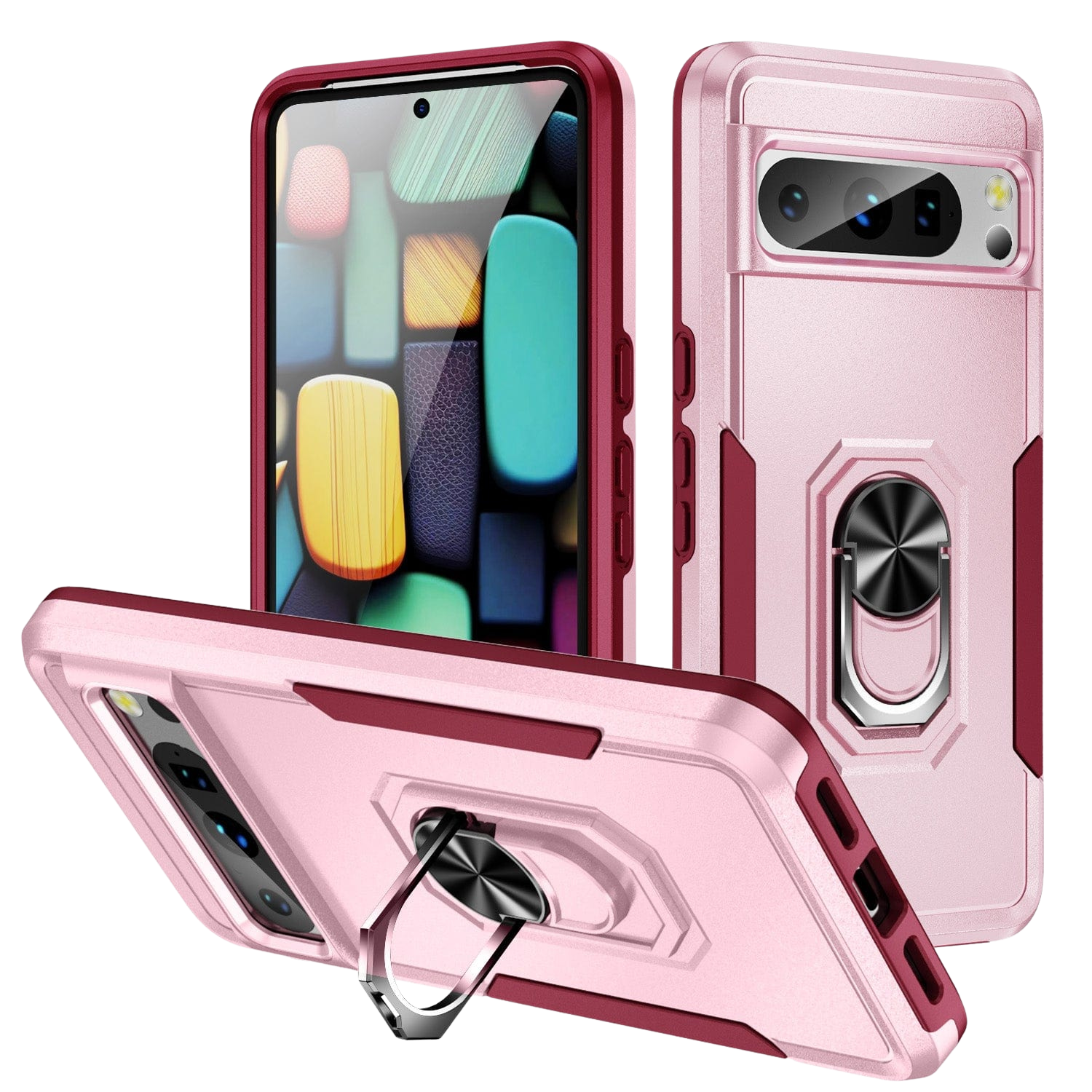Raider Series Heavy-Duty Kickstand Case for Google Pixel 8 Pro